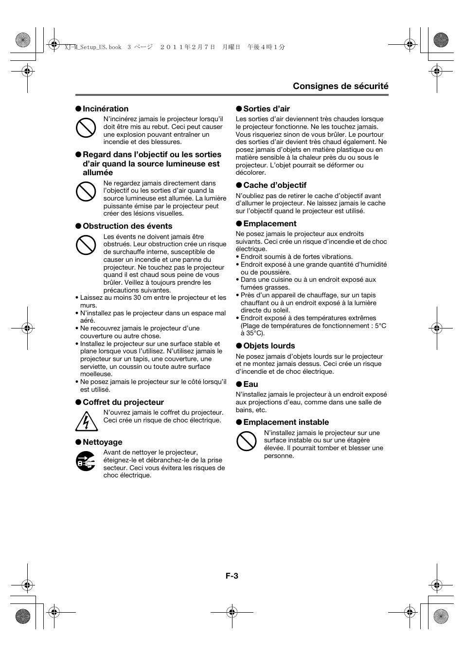 Casio XJ-M140 (A9****) Fonctionnement de base User Manual | Page 27 / 72