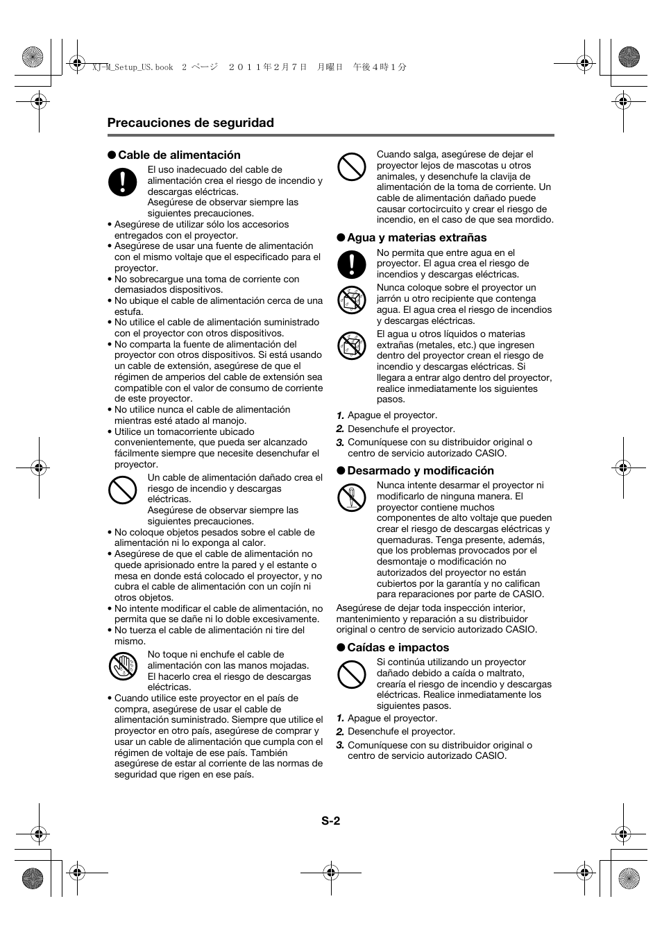 Casio XJ-M140 (A9****) Fonctionnement de base User Manual | Page 48 / 72