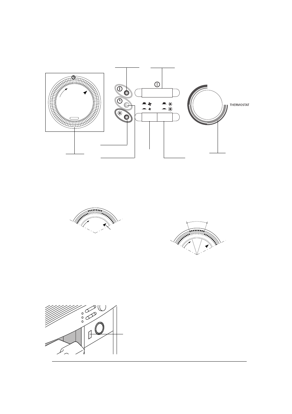 Ab c, Control panel (mod. ct300h) | DeLonghi CT300H User Manual | Page 10 / 17