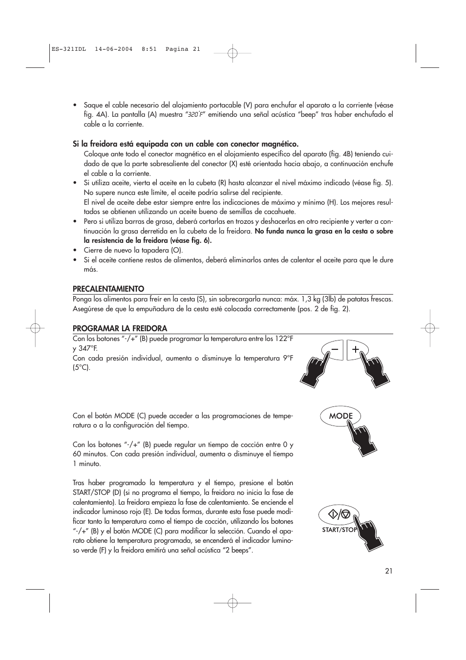 DeLonghi D14427DZ User Manual | Page 21 / 34