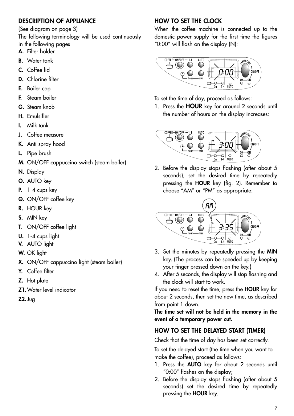 DeLonghi cc 100 User Manual | Page 6 / 9