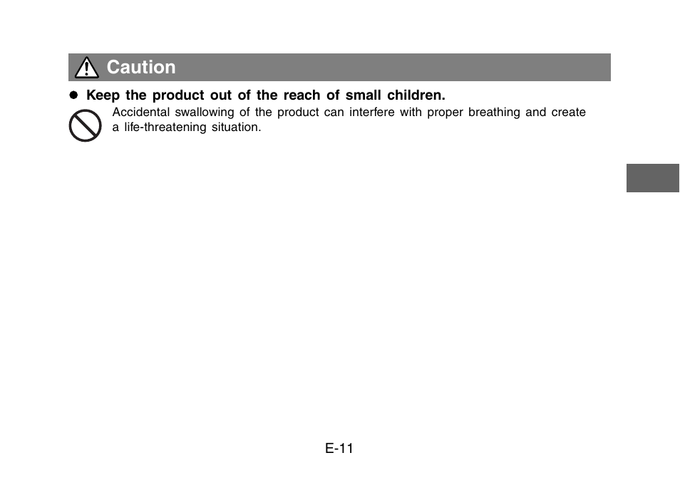 Caution | Casio YW-2L Basic Operations User Manual | Page 13 / 19