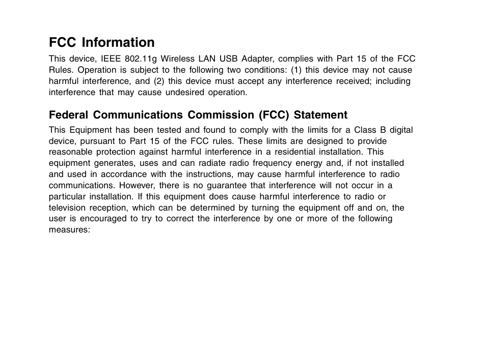 Fcc information | Casio YW-2L Basic Operations User Manual | Page 16 / 19