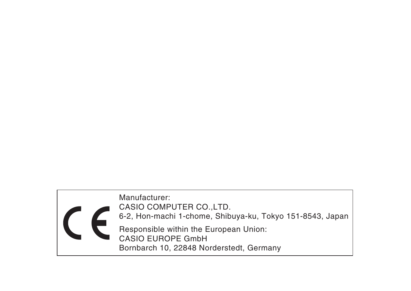 Casio YW-2L Basic Operations User Manual | Page 18 / 19