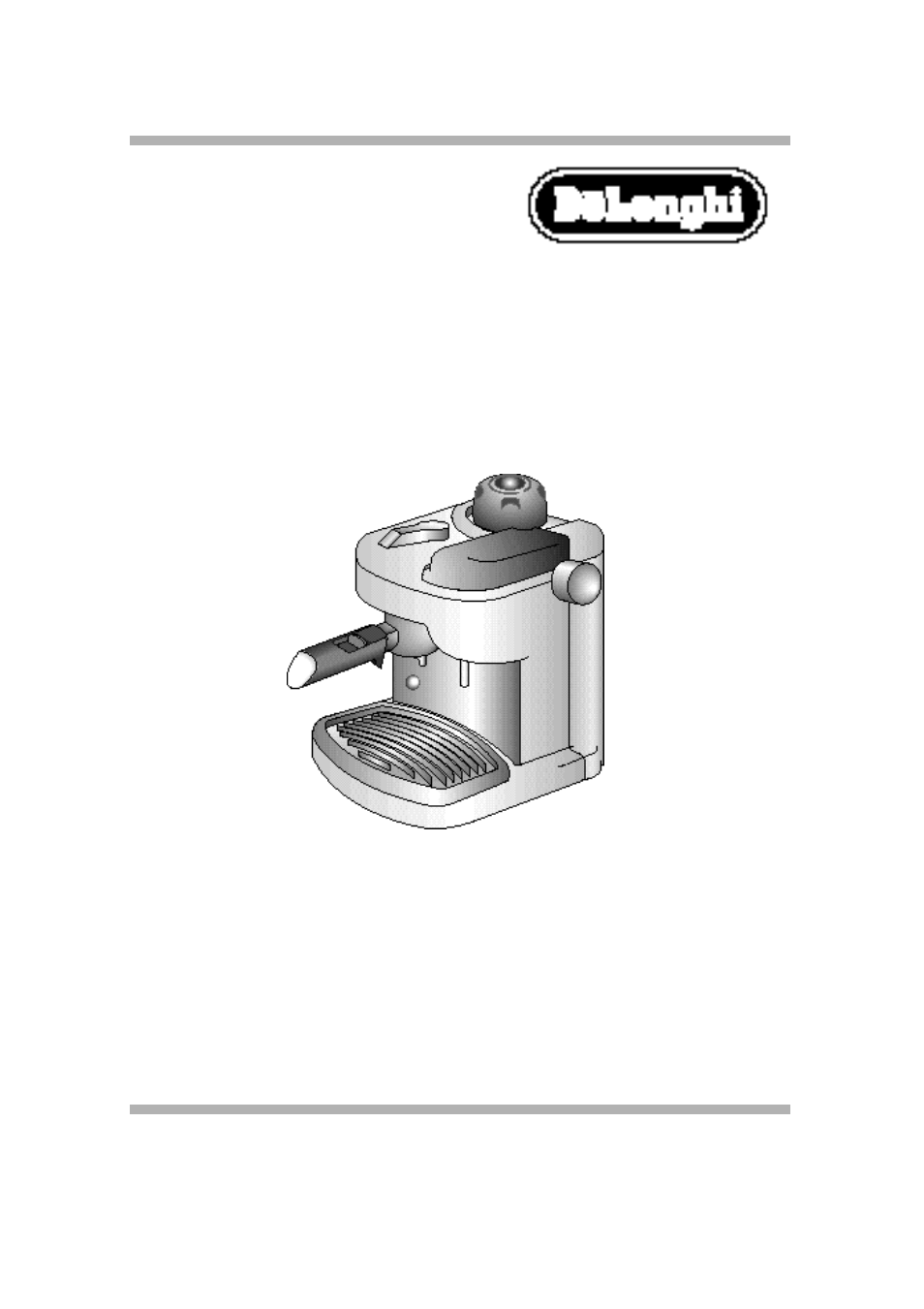 DeLonghi BAR8 User Manual | 19 pages