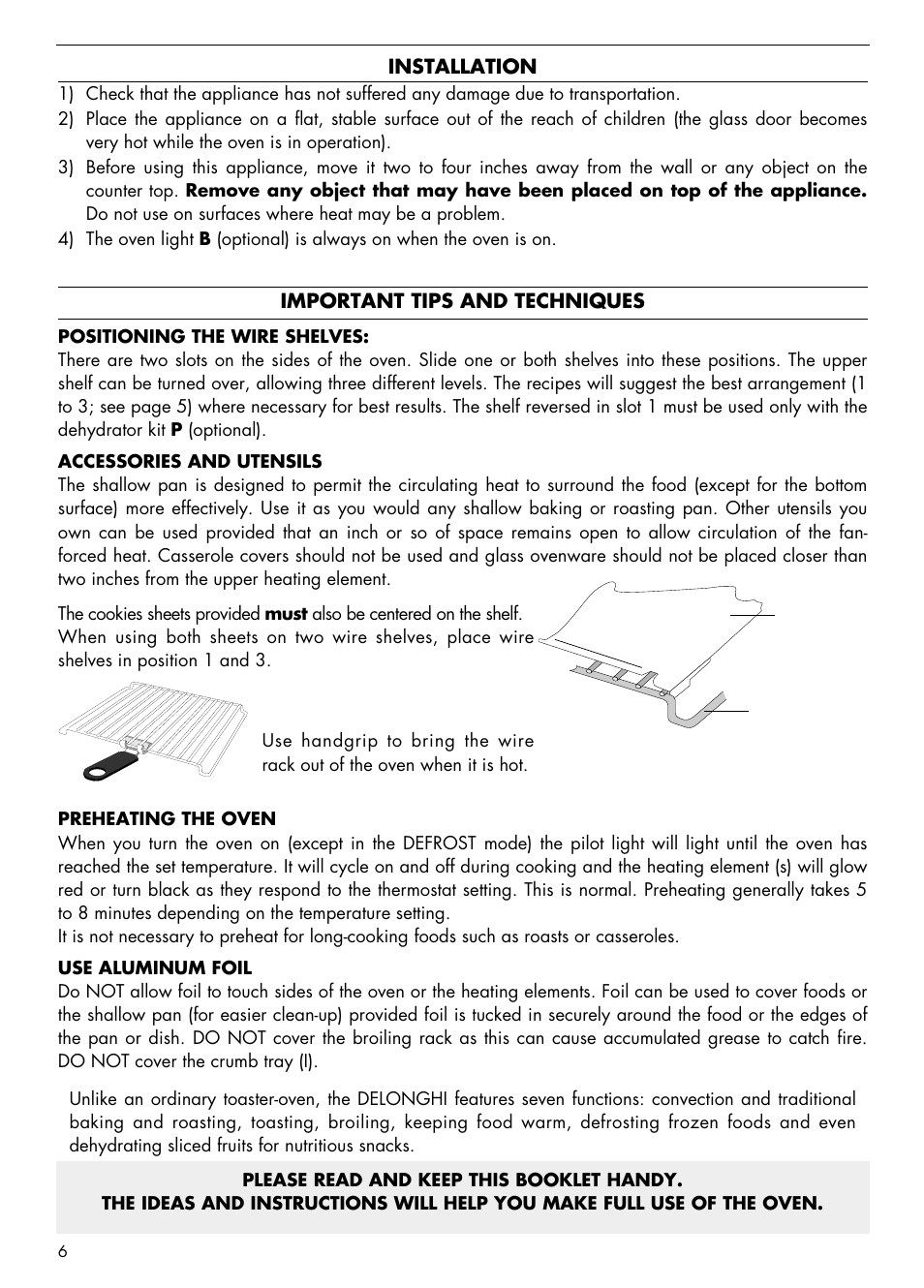 DeLonghi AS 670 User Manual | Page 6 / 15