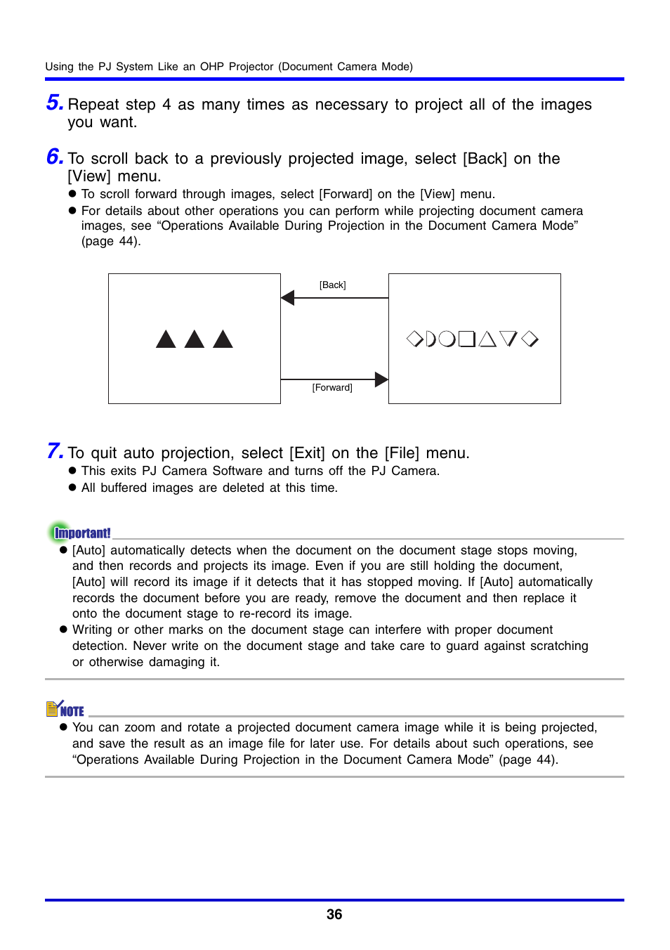 Casio YC-430 User Manual | Page 36 / 146