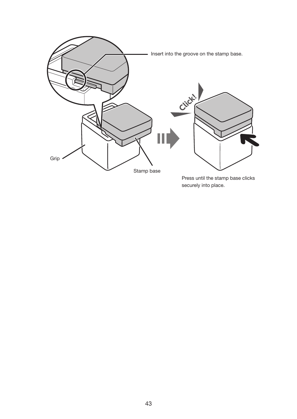 Click | Casio STC-U10 User Manual | Page 44 / 50