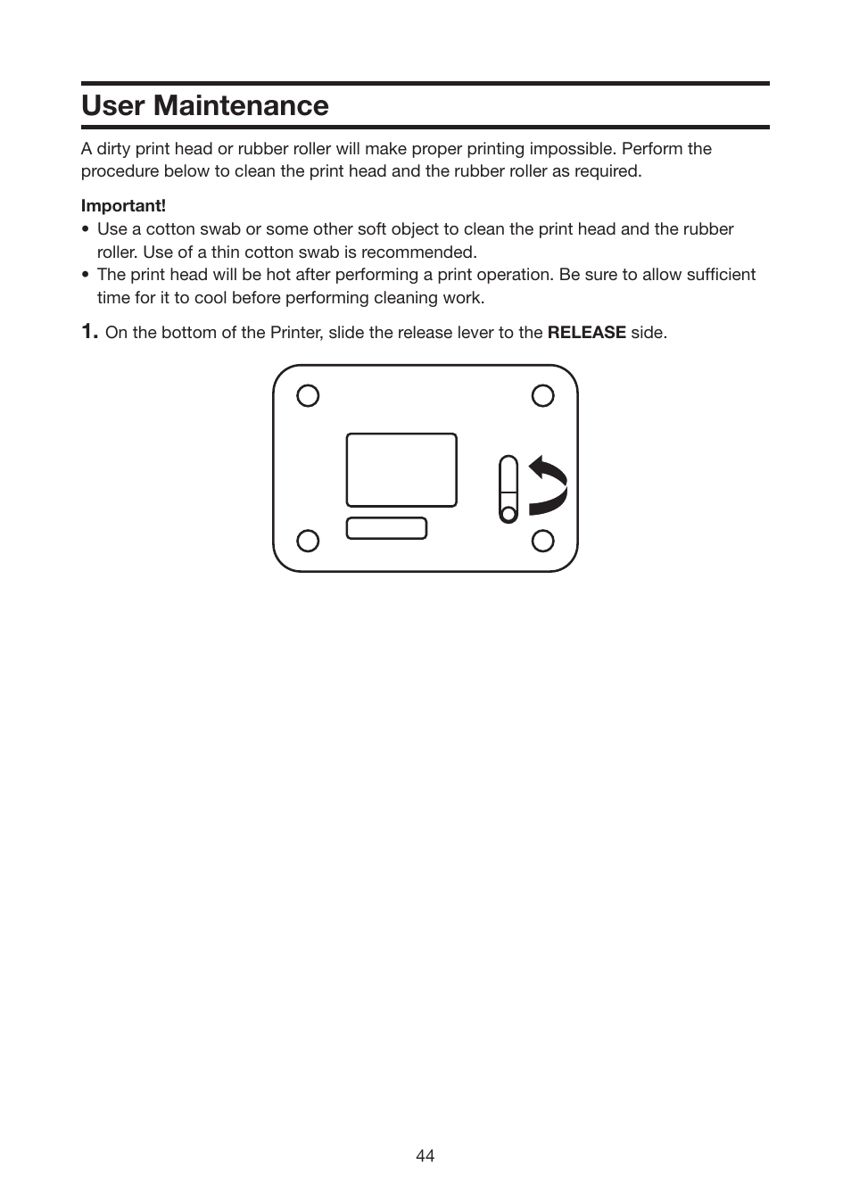User maintenance | Casio STC-U10 User Manual | Page 45 / 50