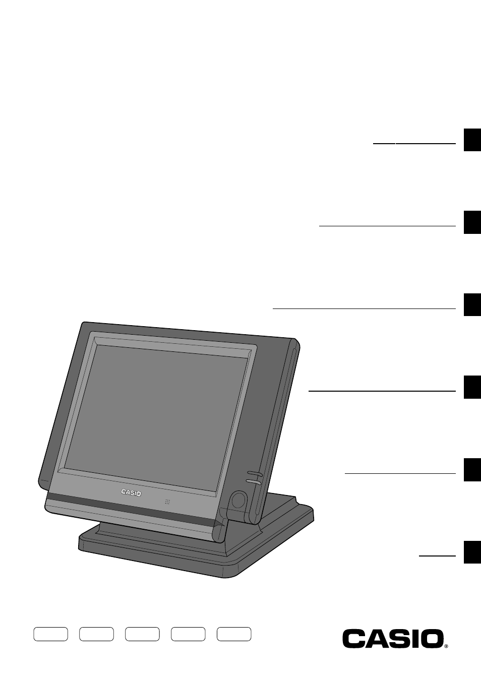 Casio QT-6000 User Manual | 104 pages