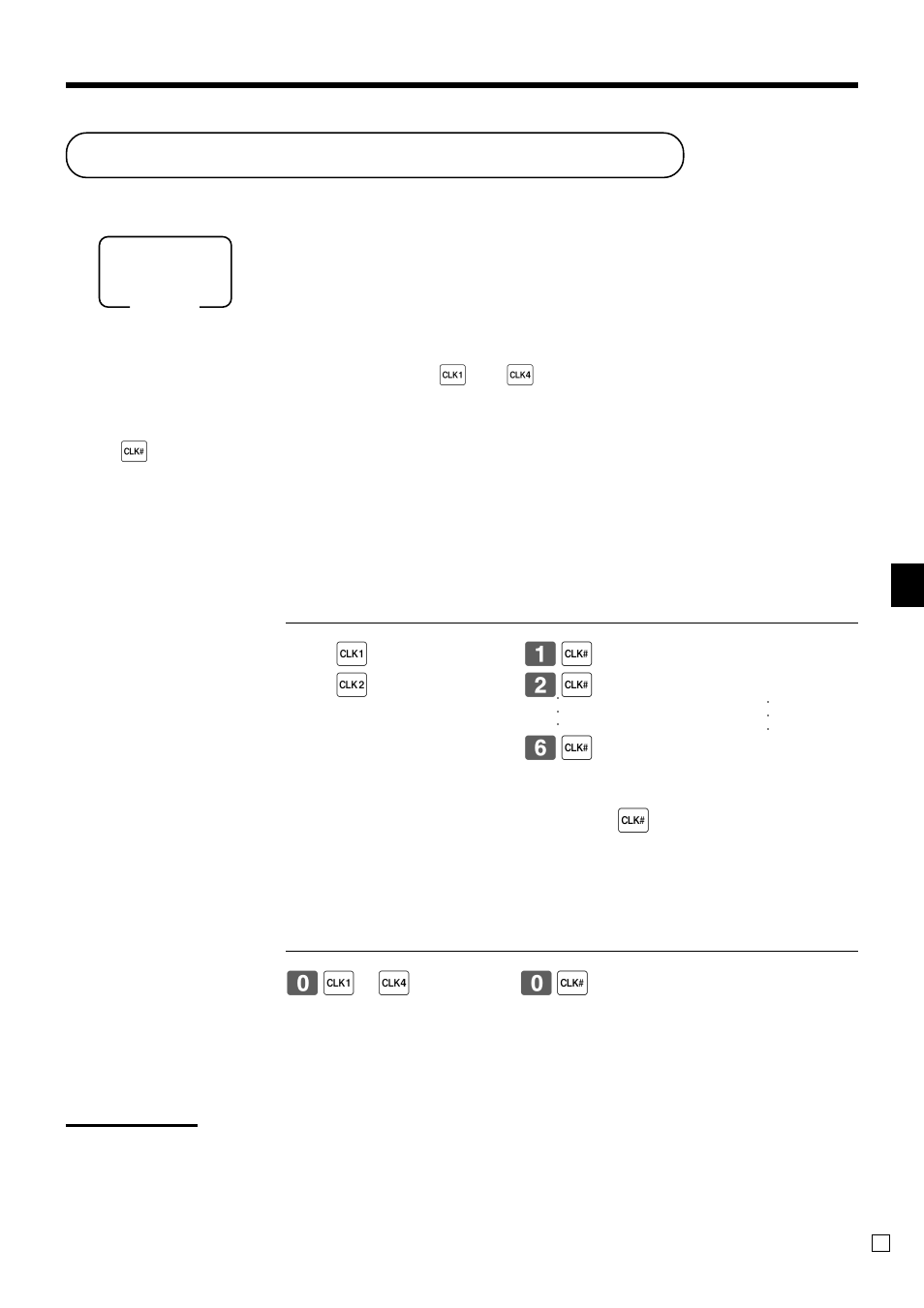 Clerk sign on/off and mode change | Casio QT-6000 User Manual | Page 23 / 104