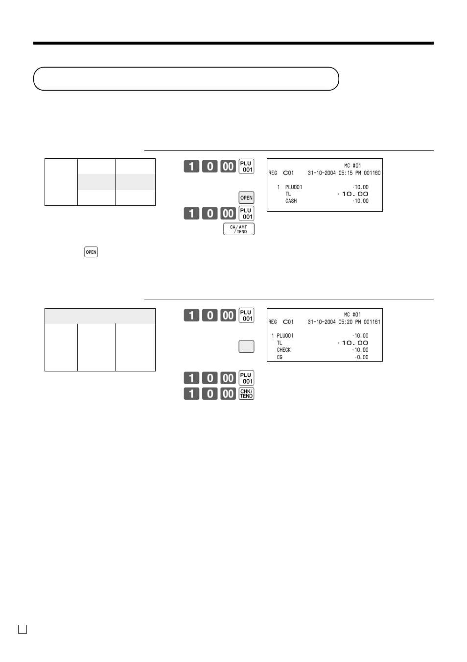 Temporarily releasing compulsion, Advanced operations, O 10- ( f | ( b 10- ( 10- k | Casio QT-6000 User Manual | Page 70 / 104