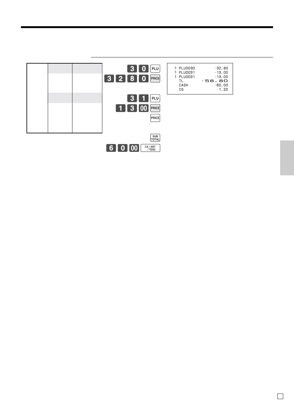 Basic operations and setups | Casio SE-C300 User Manual | Page 37 / 110