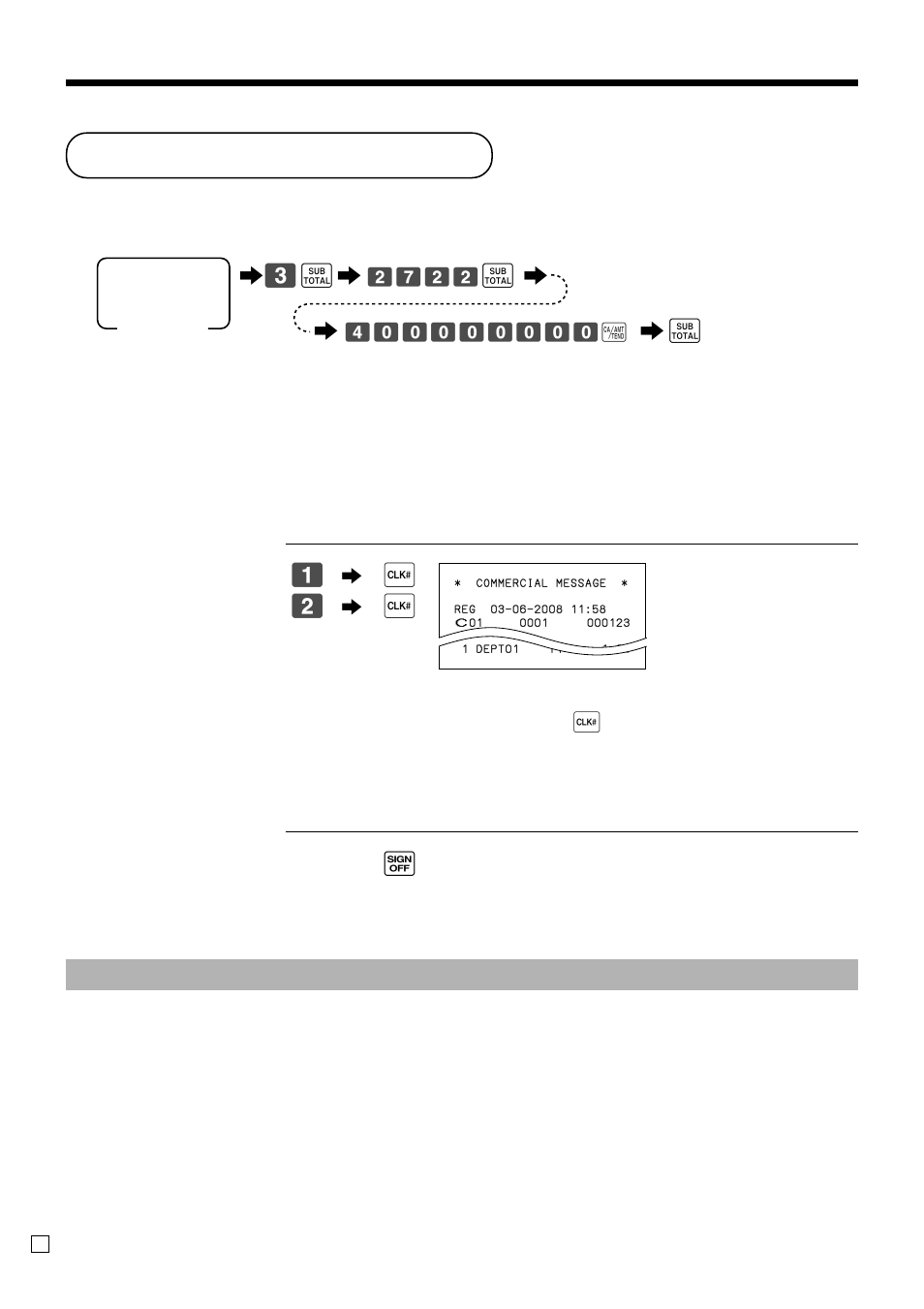 Using clerk functions, Advanced operations, Enable clerk feature | Assigning a clerk, 63 s 6, S6 6 | Casio SE-C300 User Manual | Page 48 / 110