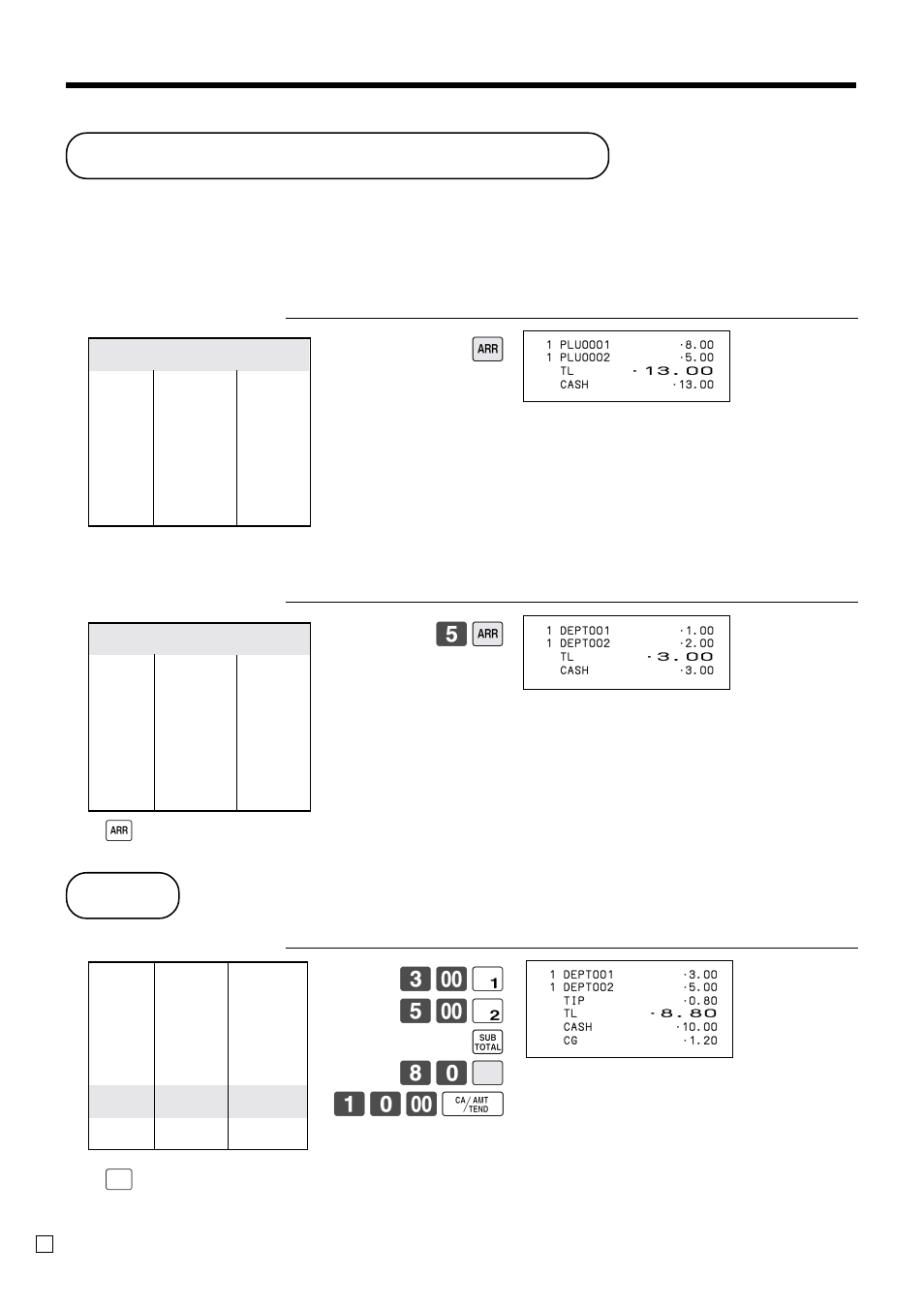 Arrangement key registrations, Tips, Advanced operations and setups | Casio SE-C300 User Manual | Page 60 / 110