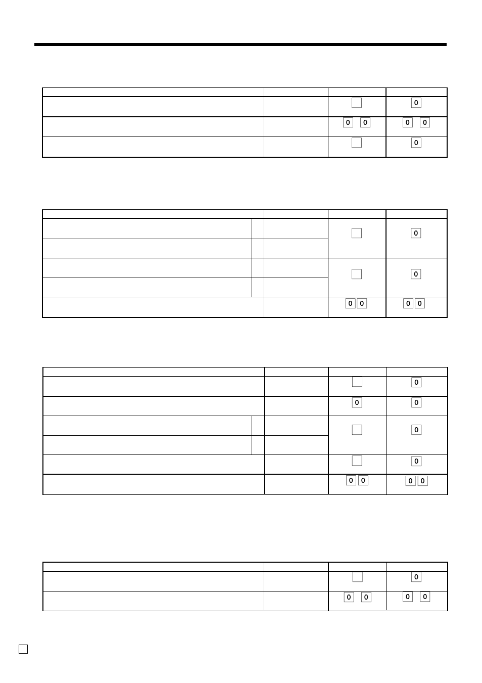 Advanced operations and setups, Address code 19 (receipt control), Address code 18 (print control for guest receipt) | Address code 16 (print control for grand total), Address code 17 (print control) | Casio SE-C300 User Manual | Page 74 / 110