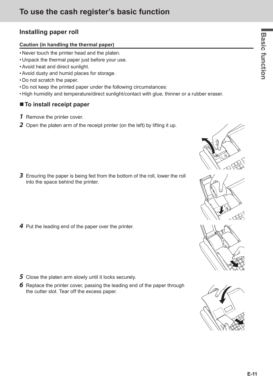 Casio SE-C3500 Manual User Manual | Page 11 / 136