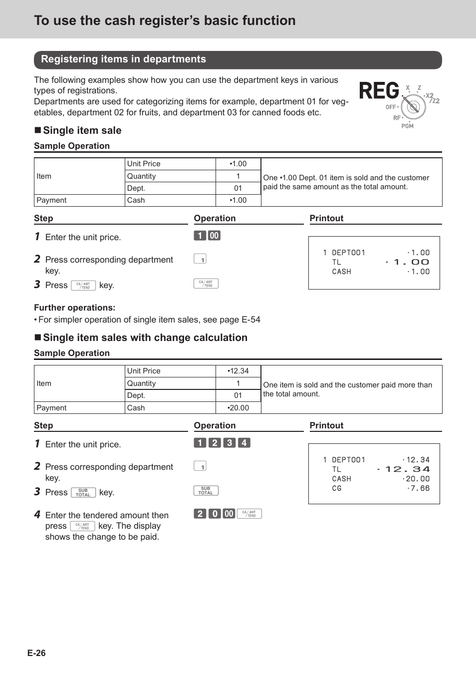 Casio SE-C3500 Manual User Manual | Page 26 / 136