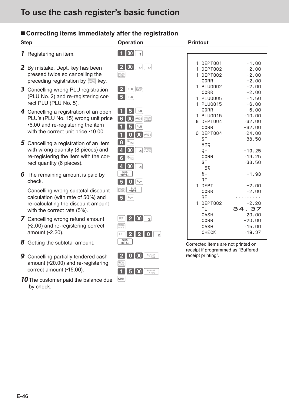 Casio SE-C3500 Manual User Manual | Page 46 / 136