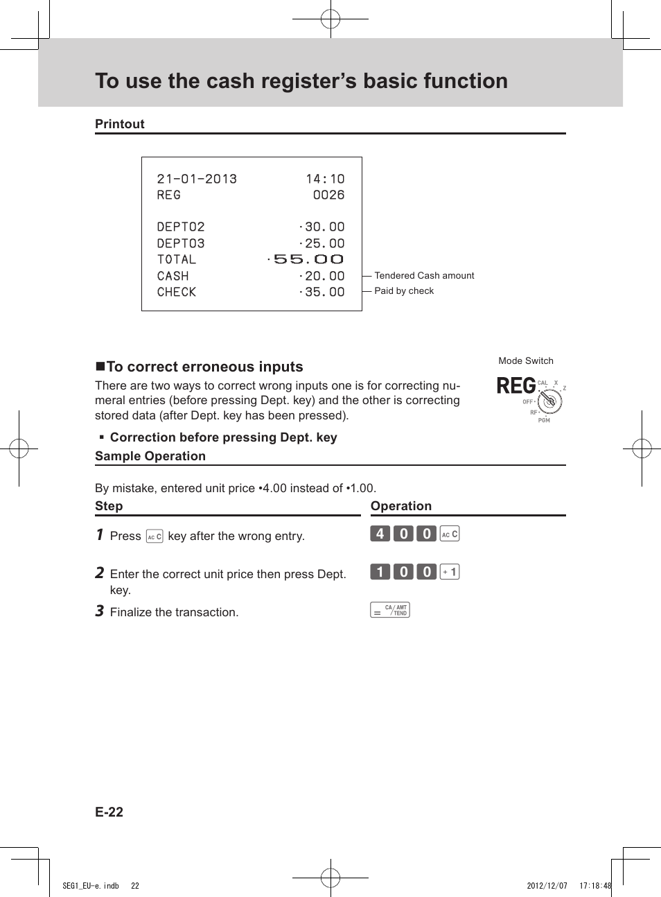 Casio SE-G1 User Manual | Page 22 / 76