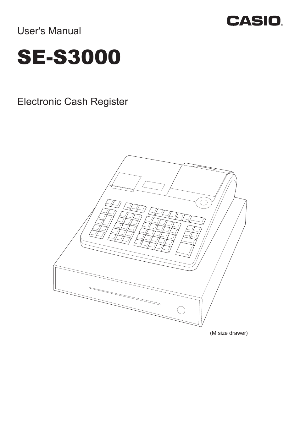 Casio SE-S3000 Manual User Manual | 112 pages