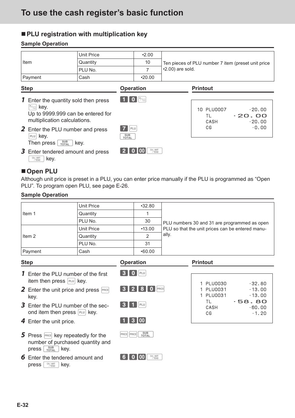 Casio SE-S3000 Manual User Manual | Page 32 / 112