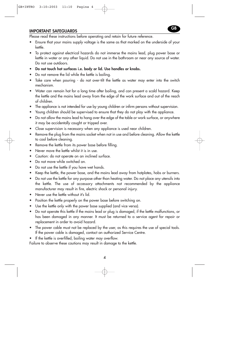DeLonghi ME 28 User Manual | Page 4 / 7