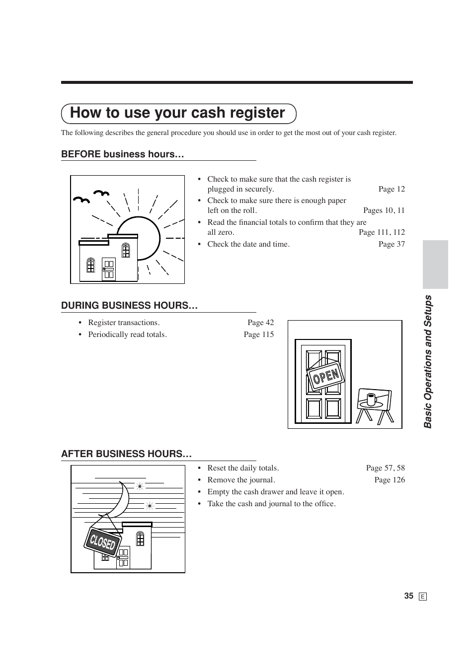 How to use your cash register | Casio SE-S6000 User Manual | Page 36 / 134