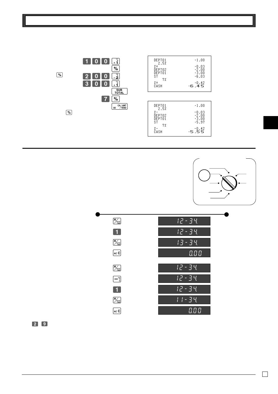 8 about the daylight saving time, Z∫ y ∫ j * z ∫ y | Casio TE-M80 User Manual | Page 35 / 40