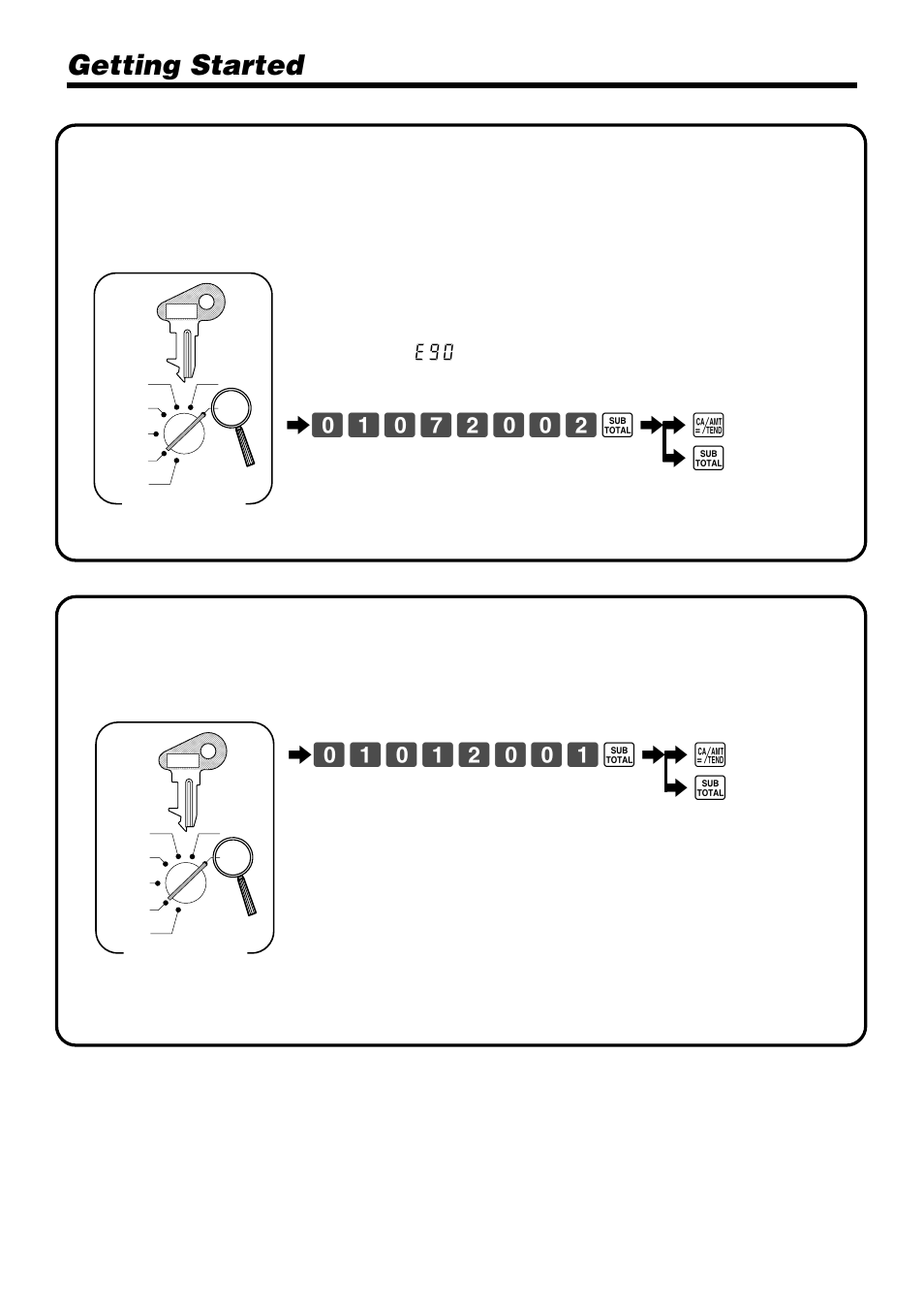 Getting started | Casio TK-810 User Manual | Page 16 / 116