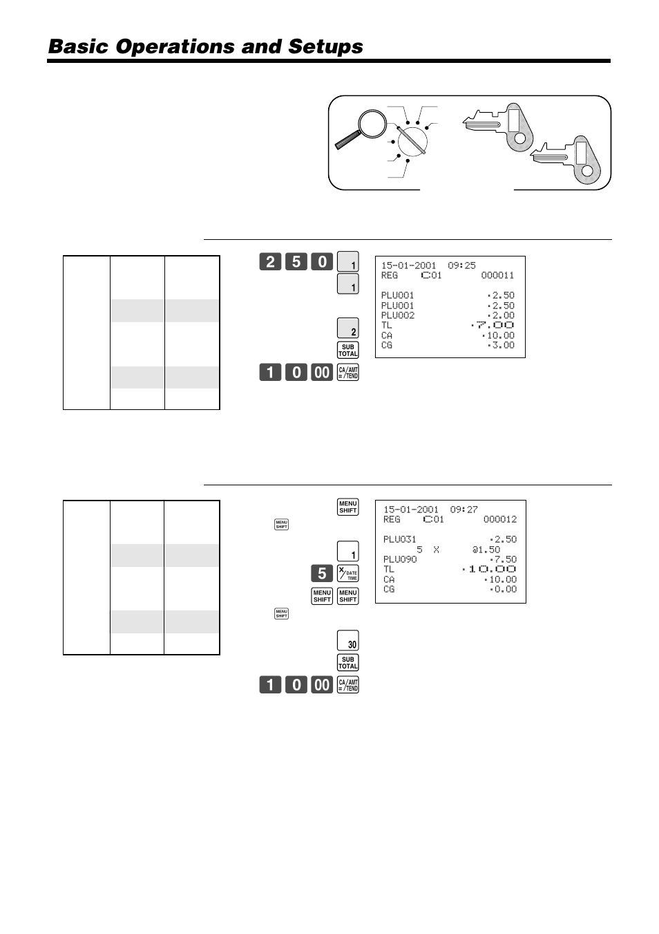 Basic operations and setups, Registering flat-plus, G 5 x ,, l s 10- a | Casio TK-810 User Manual | Page 34 / 116