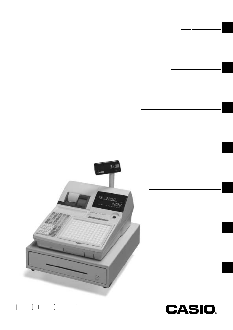 Casio TK-3200 User Manual | 118 pages