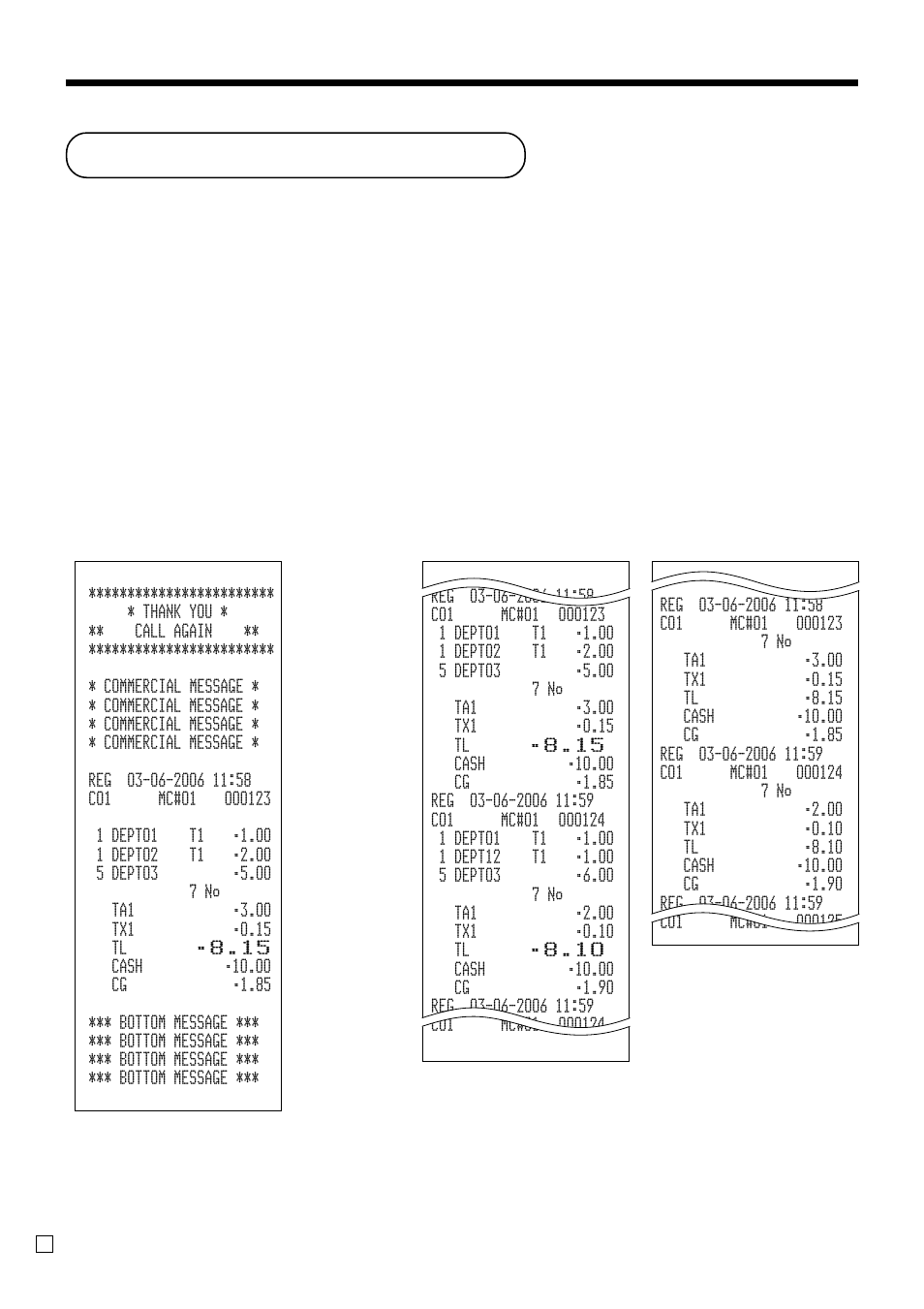 How to read the printouts, Basic operations and setups | Casio TK-3200 User Manual | Page 32 / 118