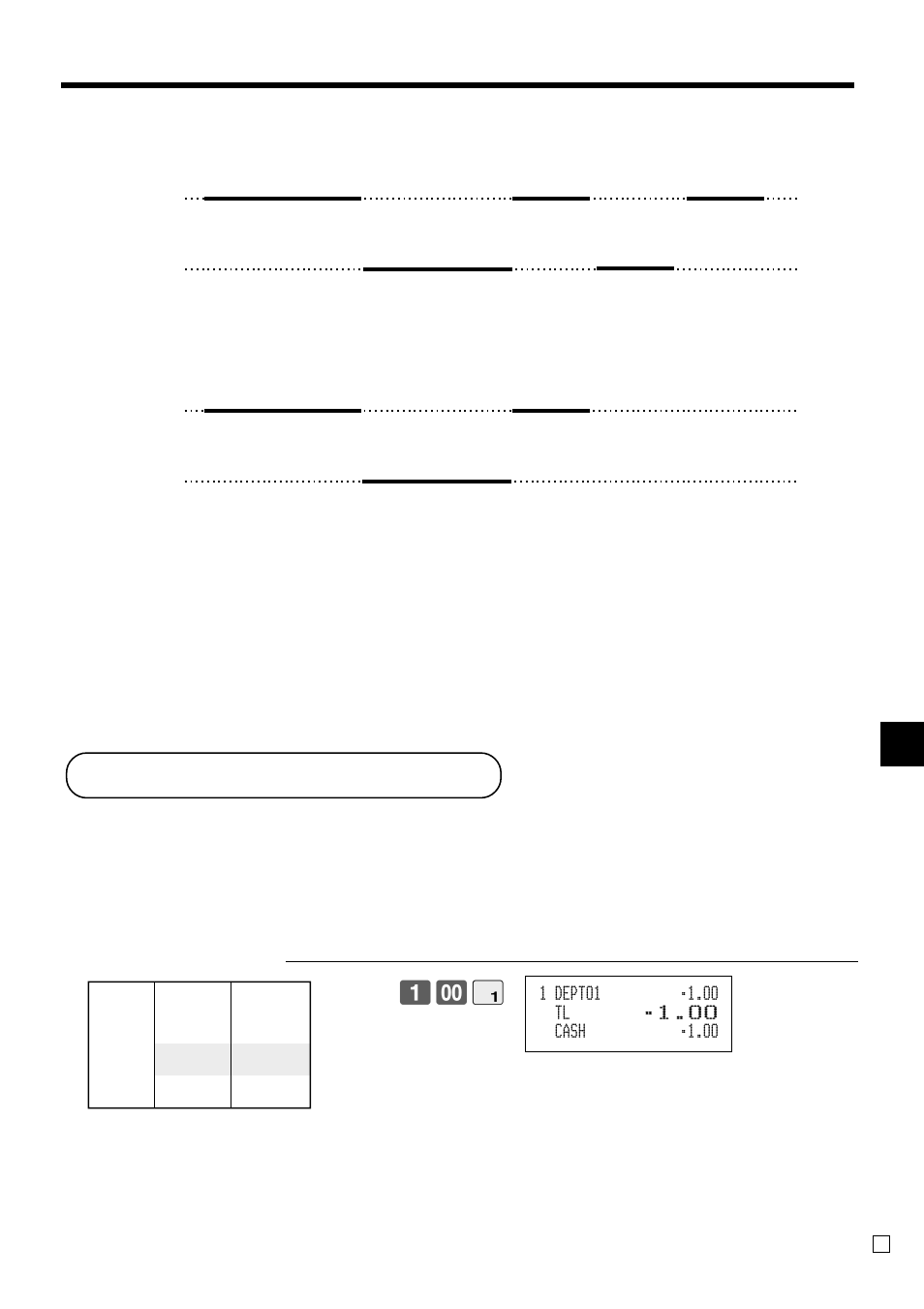 Single item cash sales, Ad v anced operations | Casio TK-3200 User Manual | Page 57 / 118