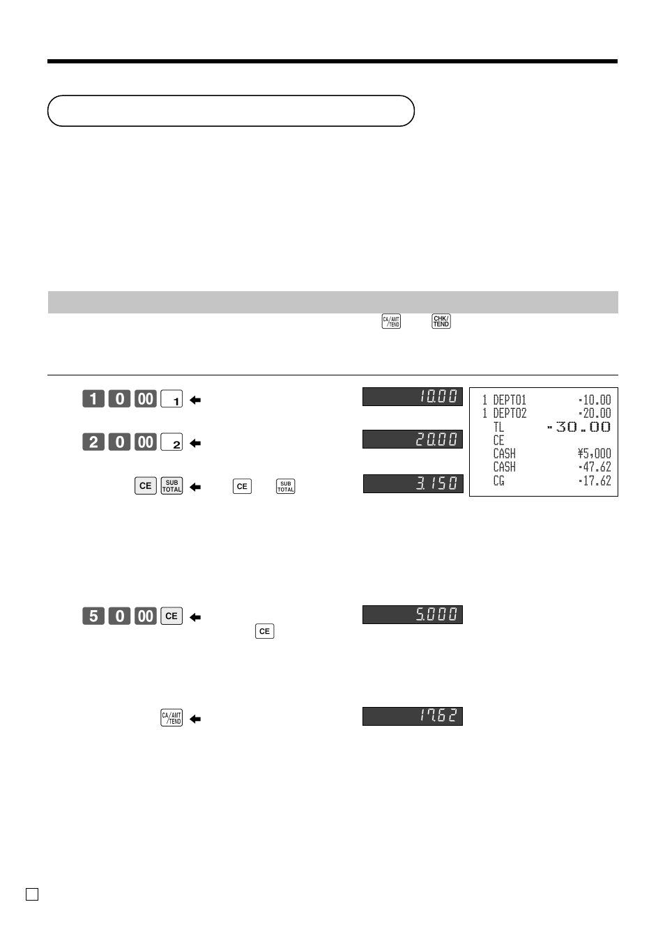 Currency exchange function, Advanced operations, Registering foreign currency | ! 20- " es 50- e a | Casio TK-3200 User Manual | Page 66 / 118