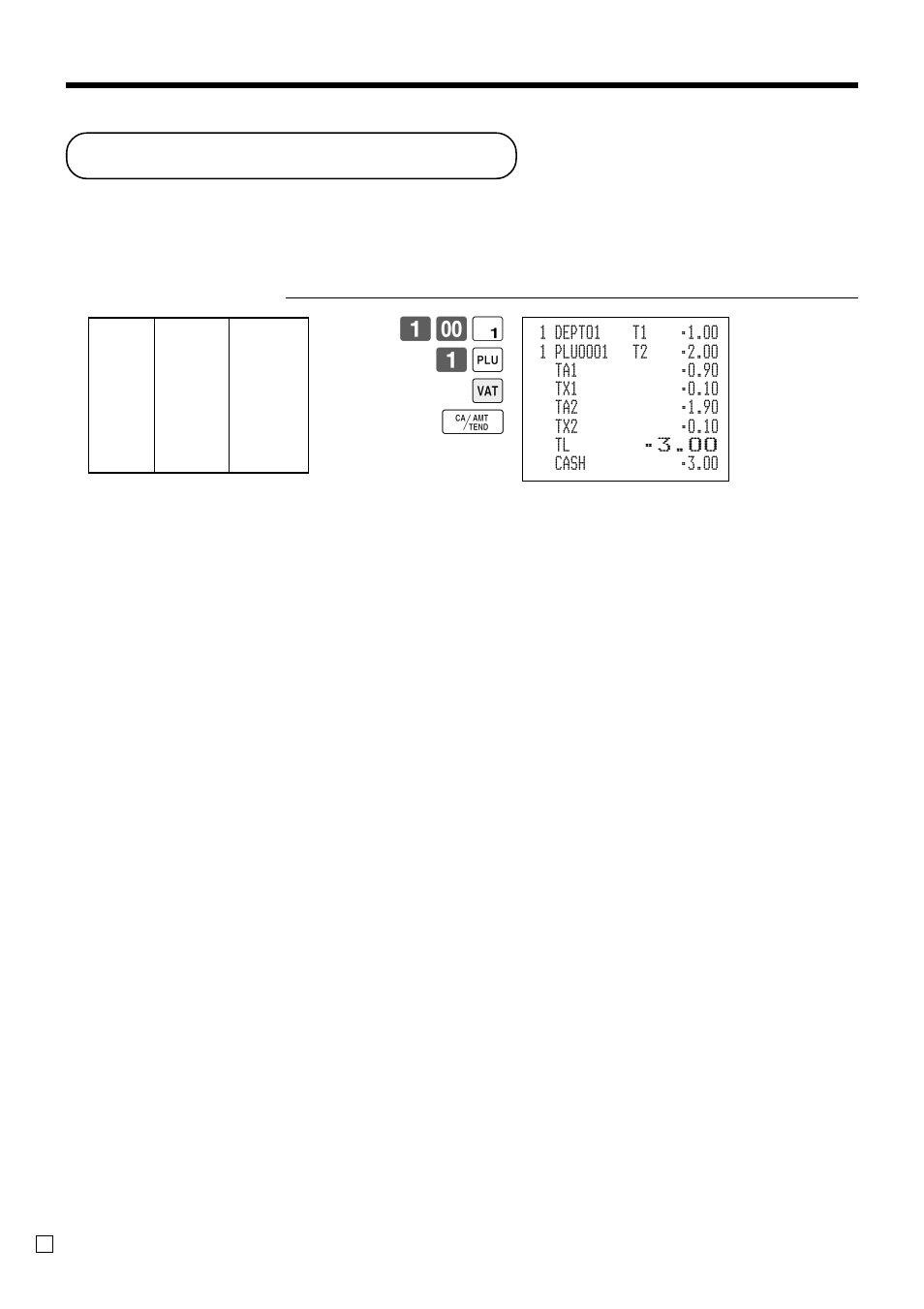 Vat breakdown printing, Advanced operations, ! 1 + v f | Casio TK-3200 User Manual | Page 80 / 118