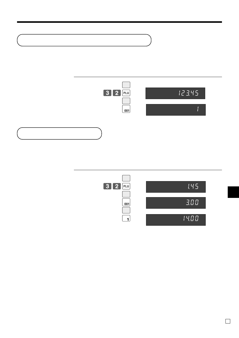 Actual stock quantity inquiry, Unit price inquiry, Ad v anced operations | Casio TK-3200 User Manual | Page 83 / 118