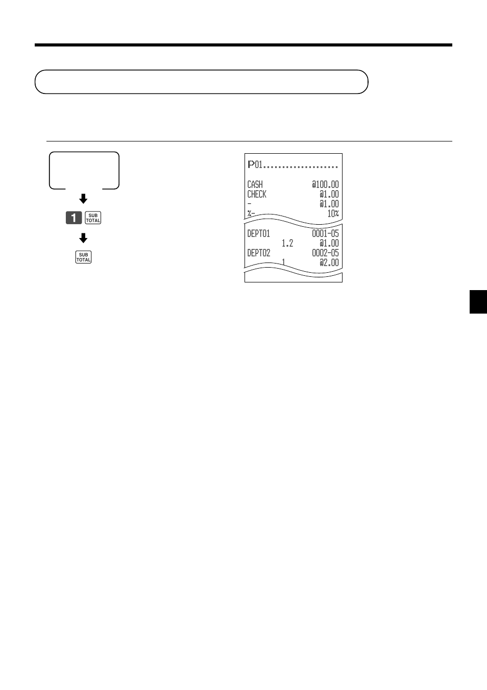 Reading the cash register's program, Advanced operations | Casio TK-7000 User Manual | Page 111 / 132