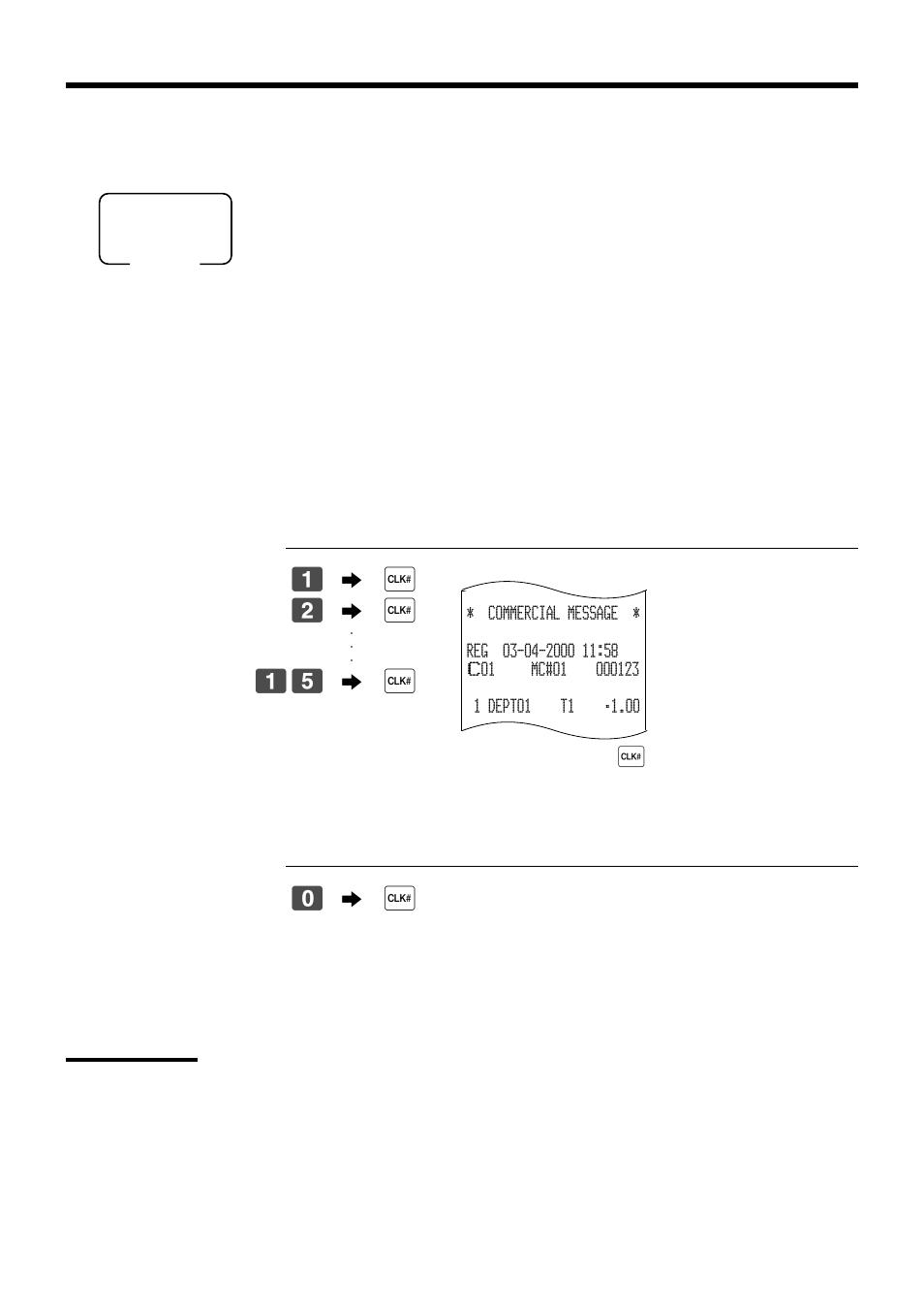 Basic operations and setups, Assigning a clerk | Casio TK-7000 User Manual | Page 30 / 132