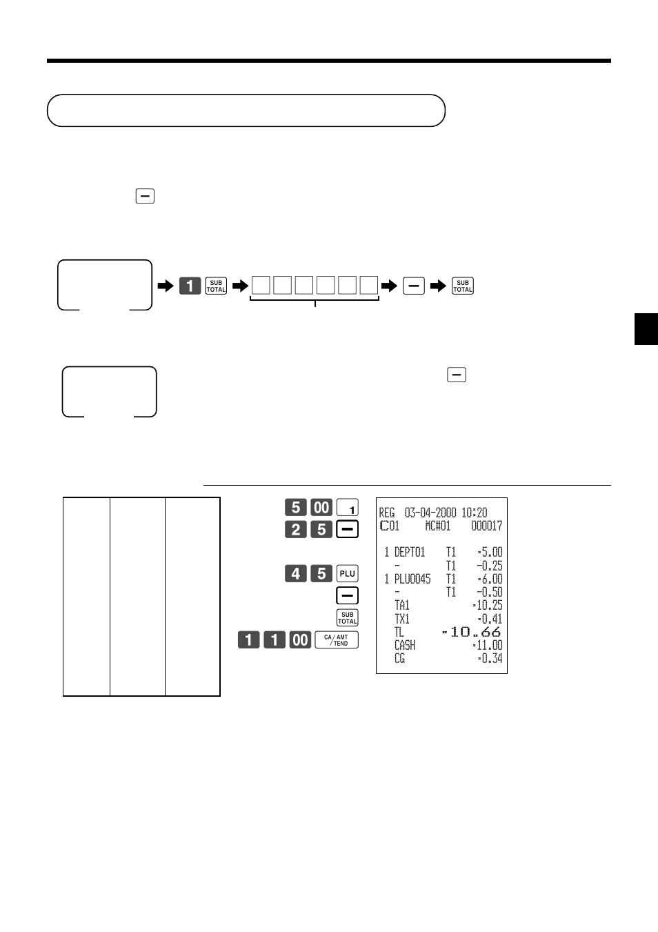 Preparing and using reductions | Casio TK-7000 User Manual | Page 41 / 132