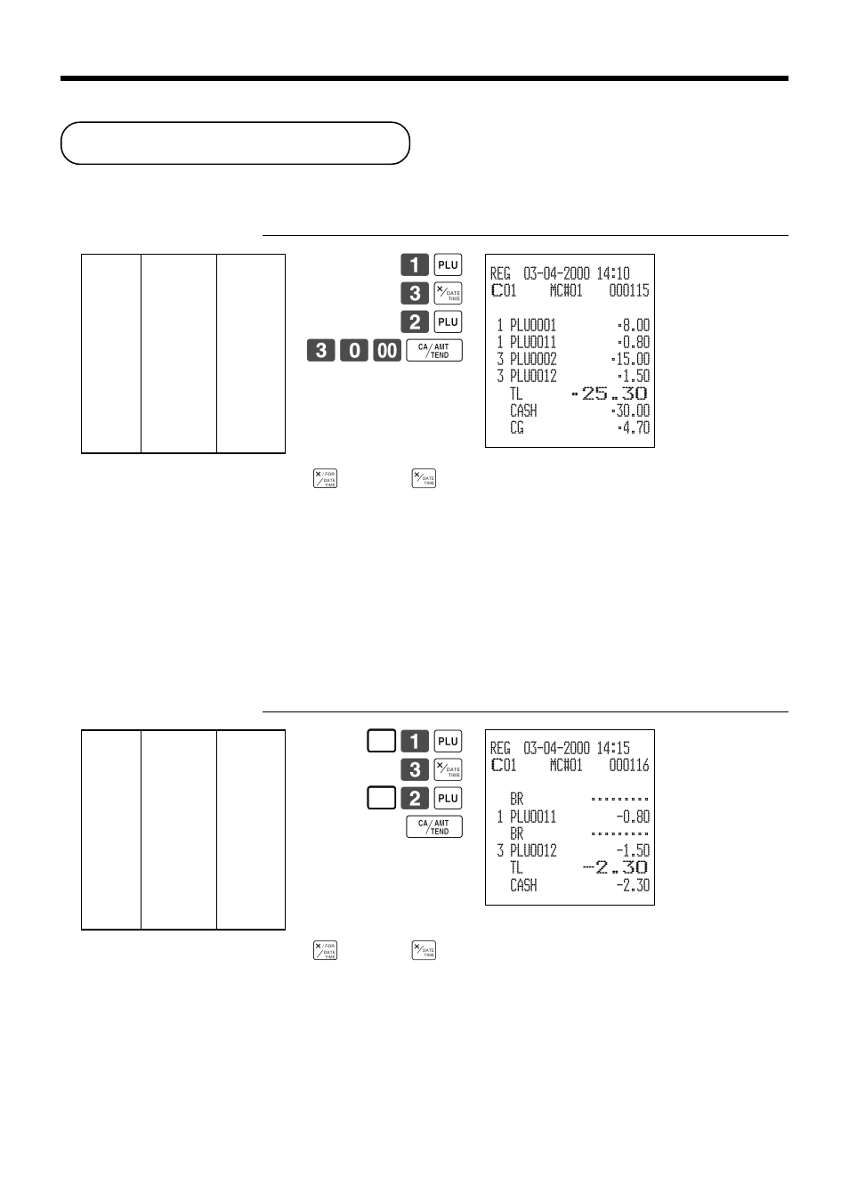 Bottle link operation, Advanced operations, Bottle returns | Casio TK-7000 User Manual | Page 62 / 132