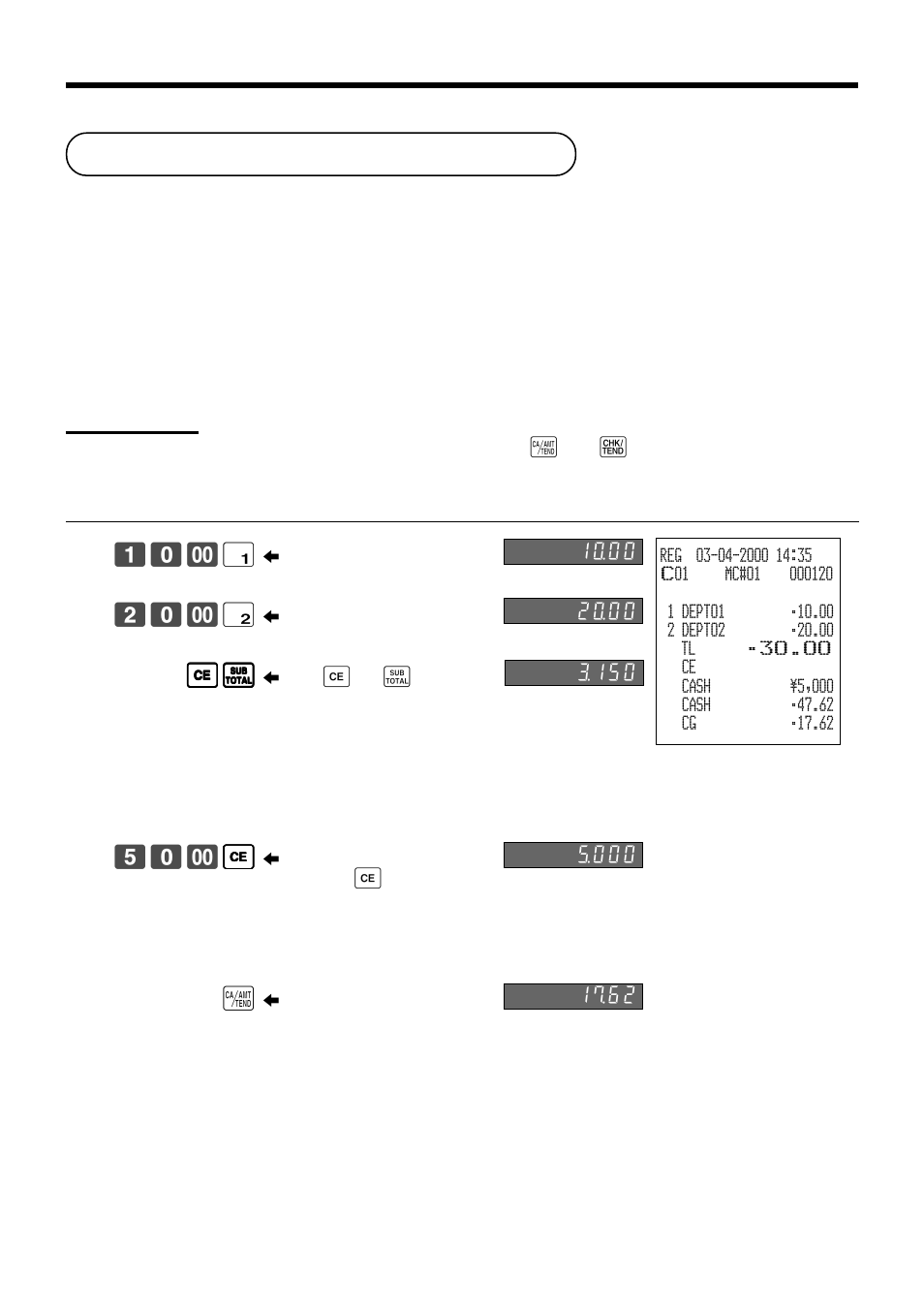 Currency exchange function, Advanced operations, Registering foreign currency | Casio TK-7000 User Manual | Page 64 / 132