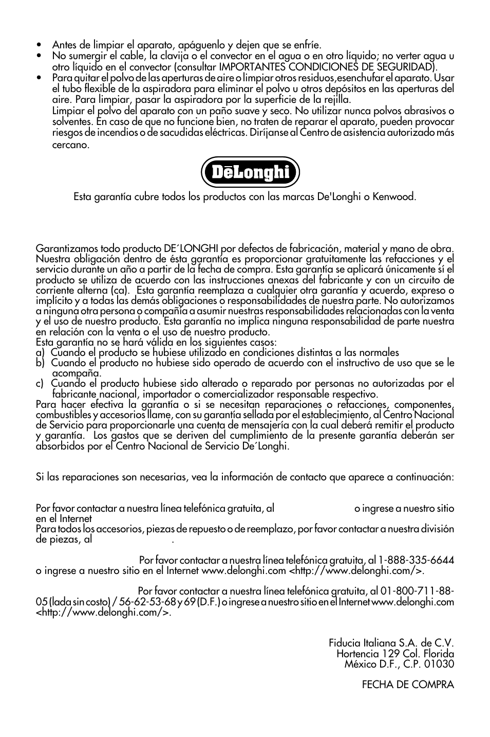 DeLonghi BBH 100 User Manual | Page 10 / 12