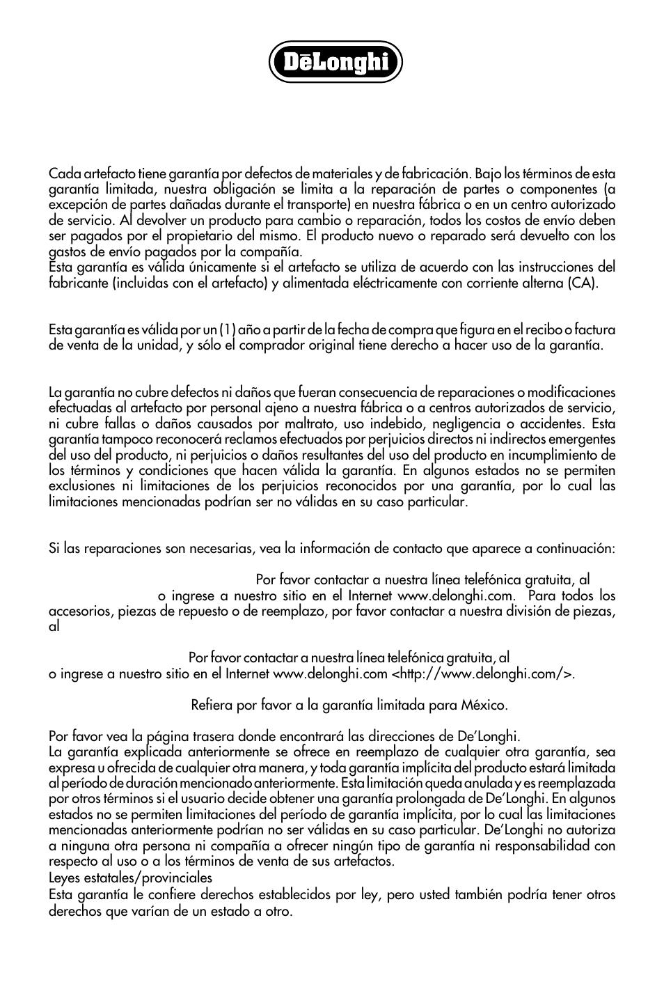 DeLonghi BBH 100 User Manual | Page 11 / 12