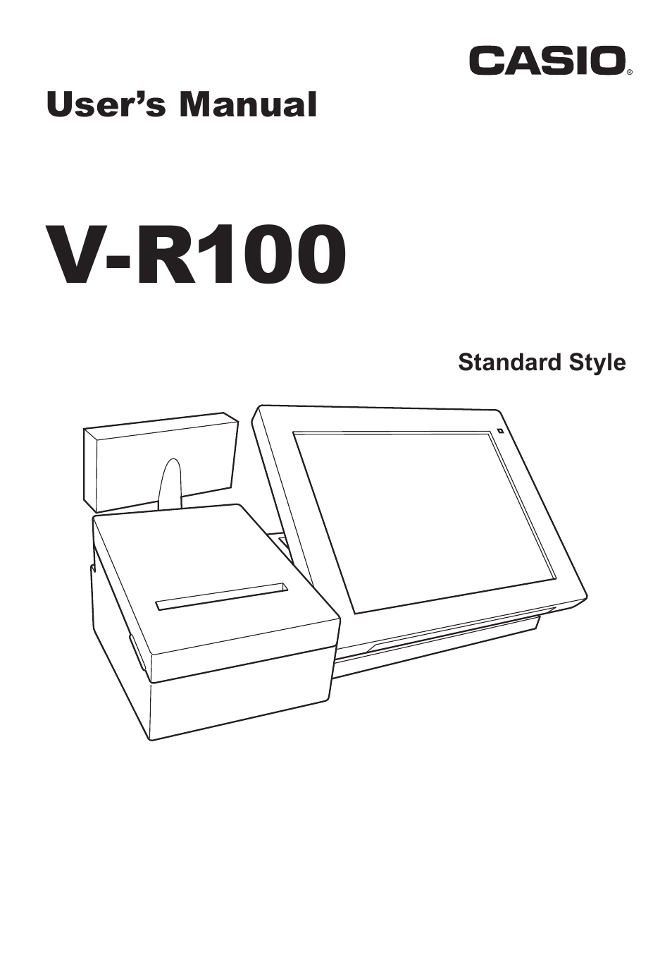 Casio V-R100 User Manual | 36 pages