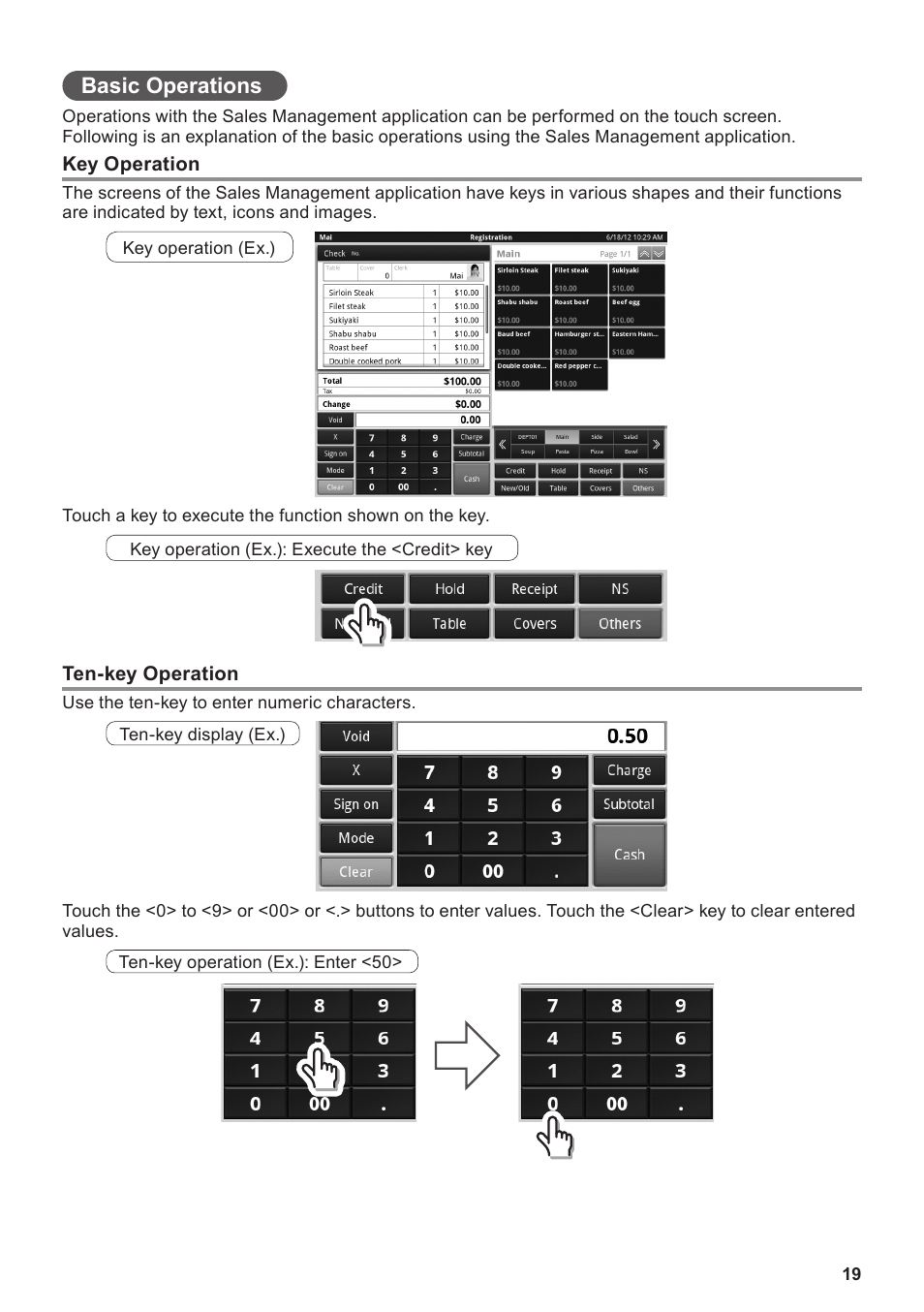 Basic operations | Casio V-R100 User Manual | Page 19 / 36