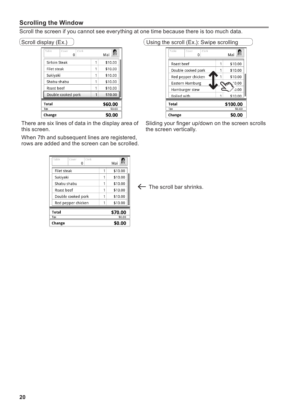 Casio V-R100 User Manual | Page 20 / 36