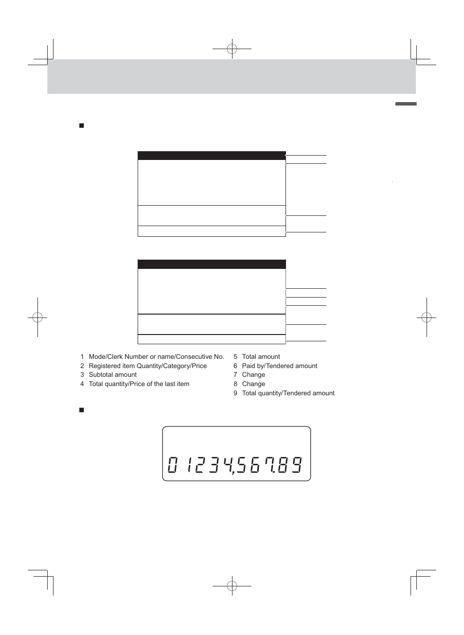 Subtotal $7.00, Cg $3.00, Delicatessen | Casio PCR-T500 User Manual | Page 17 / 102