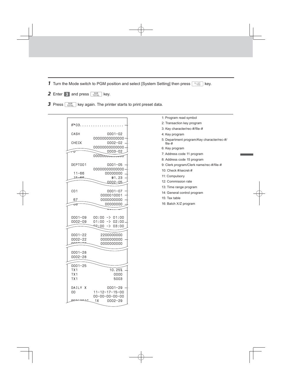 Advanced programmings and registrations | Casio PCR-T500 User Manual | Page 85 / 102