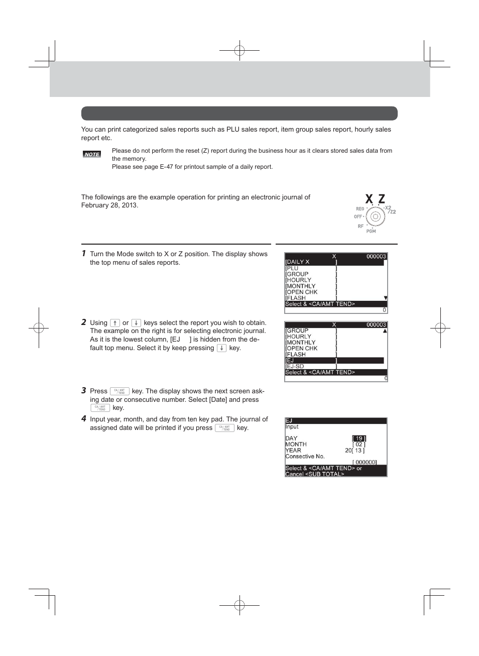 Advanced programmings and registrations | Casio PCR-T500 User Manual | Page 88 / 102